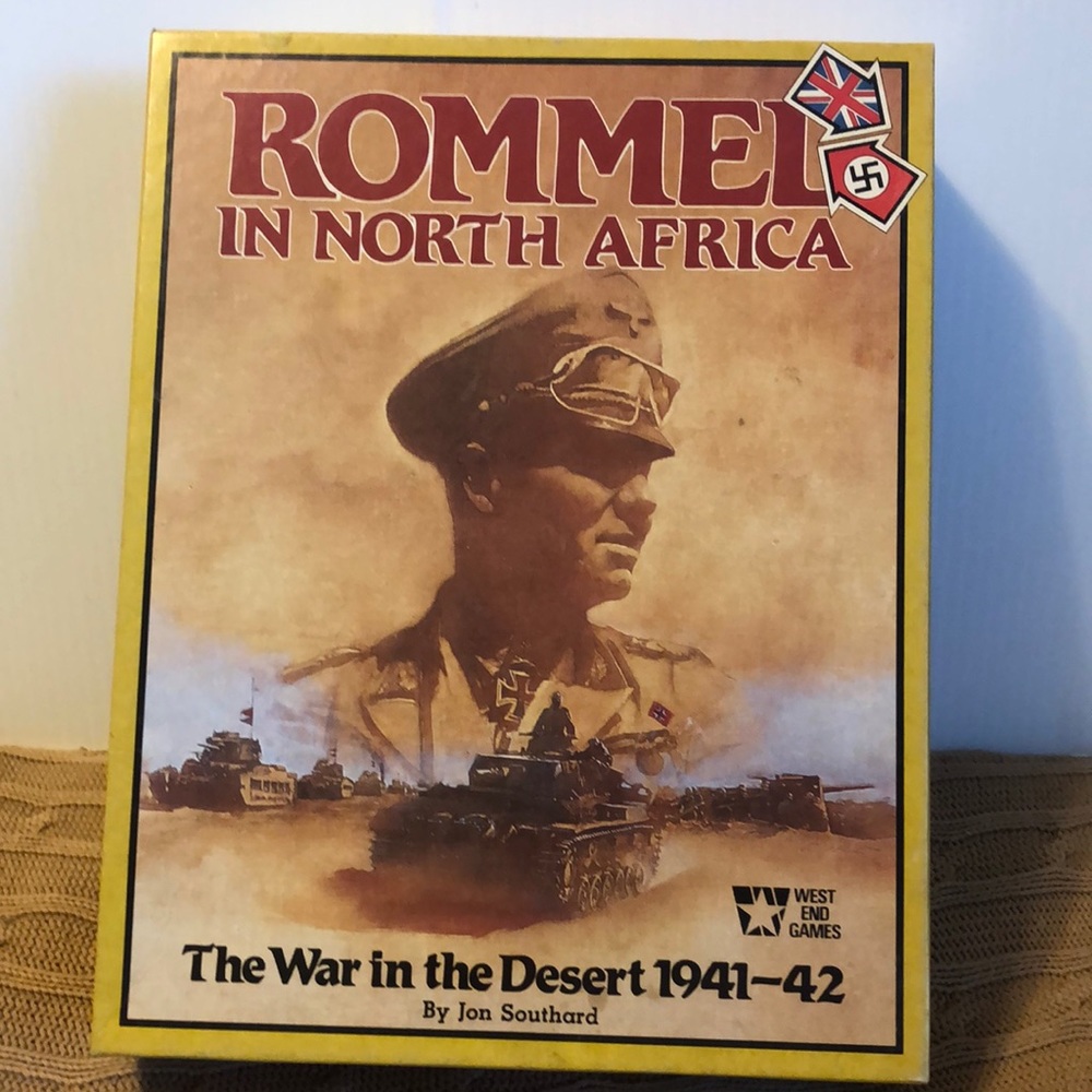 Rommel in North Africa: War in the Desert 1941-42 UNPUNCHED West End Games 1986